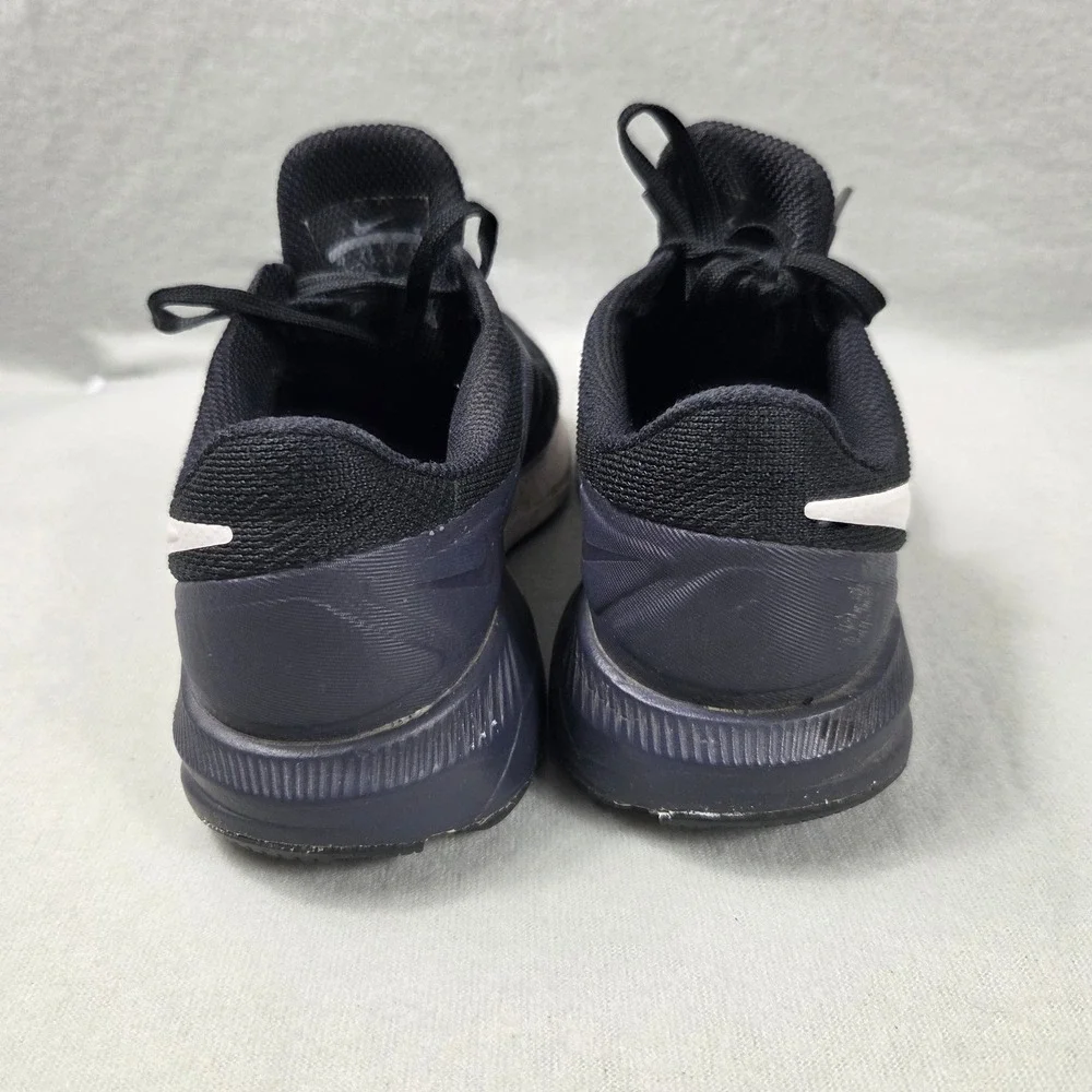 Nike Air Zoom Structure 22 Black White Running Shoes AA1641-010 Womens 7